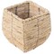 Vintiquewise Woven Square Flower Pot Planter with Leak-Proof Plastic Lining- Small QI003833.S - alternate 2
